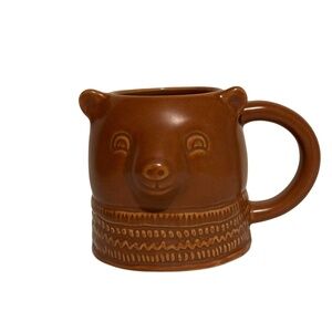 Target Threshold Bear Face Stonewear Coffee Mug